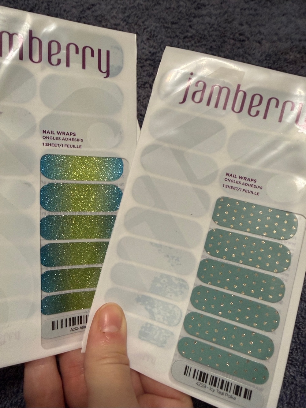 Brand New Jamberry Nail Wraps set of 4 - Picture 12 of 13